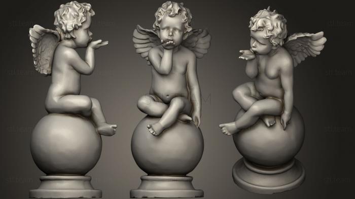 3d модели ангелы Ангел-Херувим